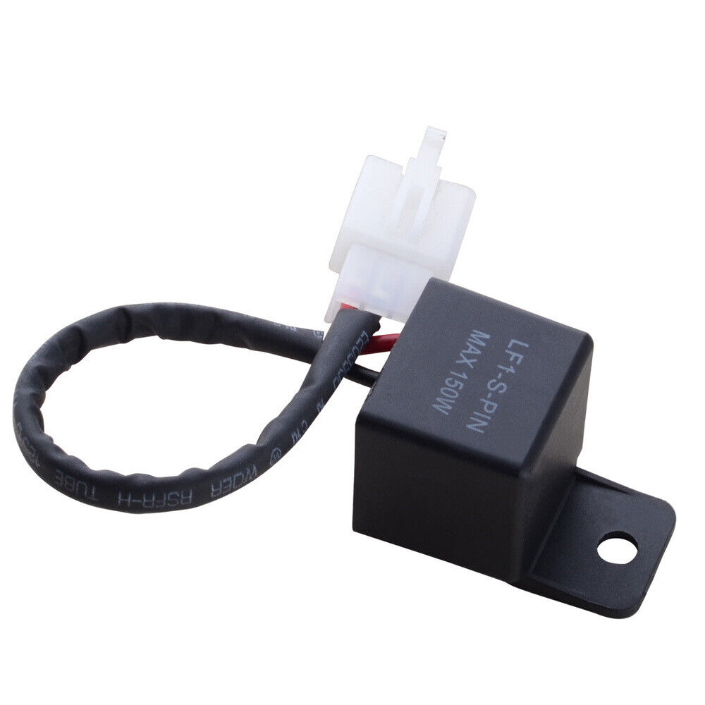 Badminton Flash - 12V LED 調整可能なインジケータフラッシャーリレーオートバイスイッチアクセサリーヤマハ R1 R6 FZ1