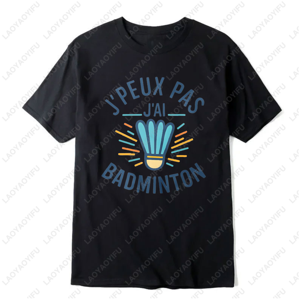 Badminton Quotes Funny - バドミントンシャトルコックグラフィックデザイン面白い引用句女性用Tシャツコットン夏カジュアルスポーティスタイルトレンディファッション