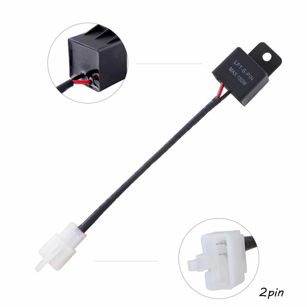 12V LED 調整可能なインジケータフラッシャーリレーオー - Badminton Flash のレビューと価格