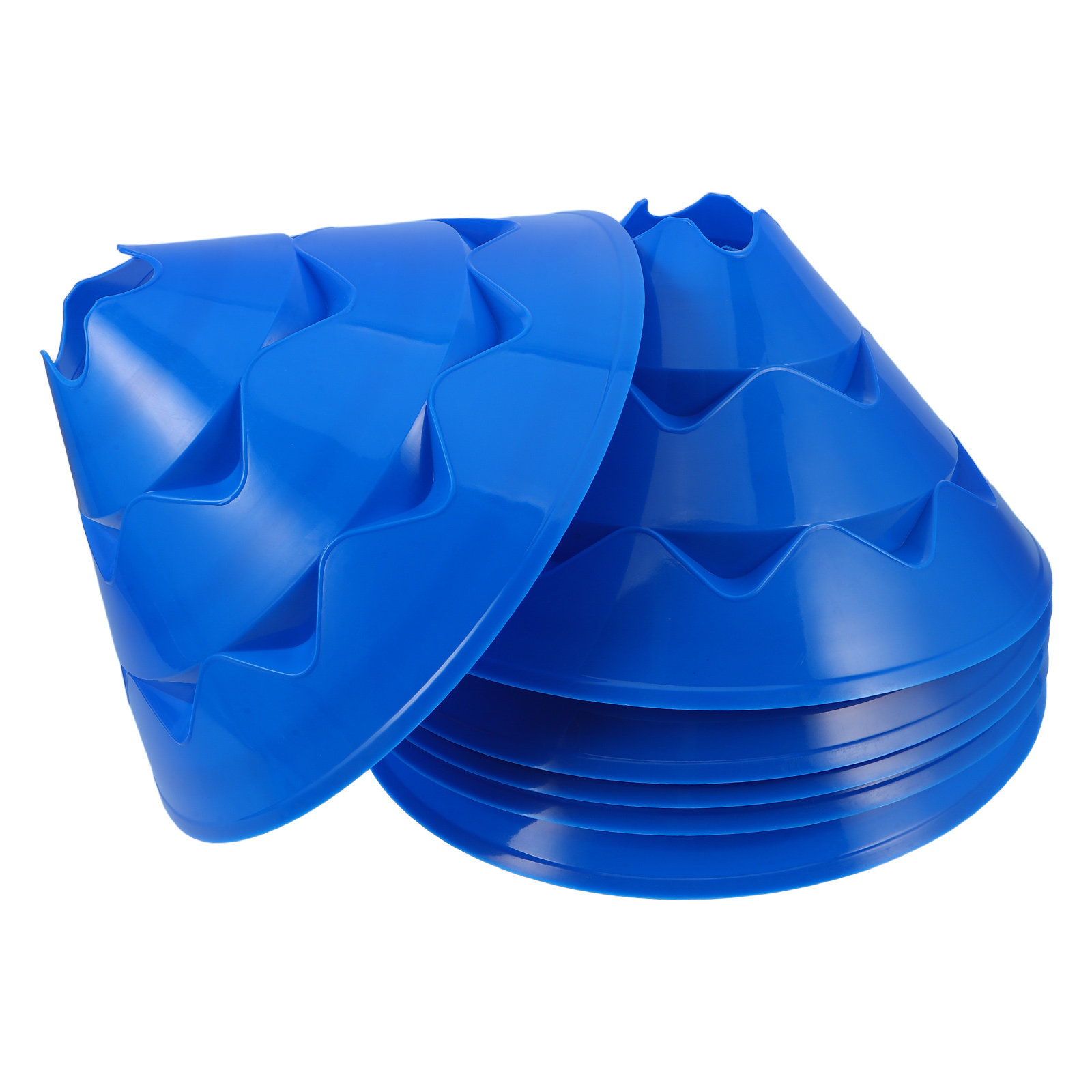6個入りサッカートレーニングコーン バスケットボール・フット - Court Marker Cone のレビューと価格